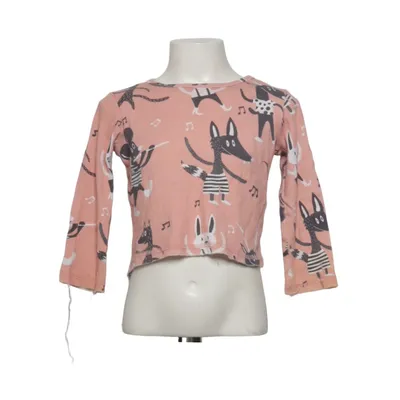 Långärmad t-shirt (Rosa, Flerfärgad) från Koolabah Ekologisk bomull