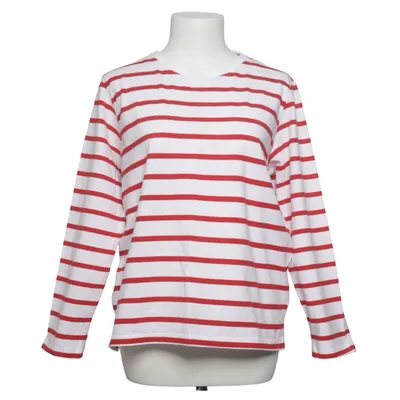 Long sleeve T-shirt (White, Red) from Finnwear Cotton, Elastane