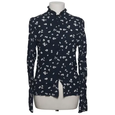 Blouse (Bleu, Blanc) de Knowledge Cotton Apparel Viscose