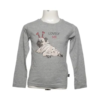 Långärmad t-shirt (Grå) från Luca & Lola Bomull, Viskos