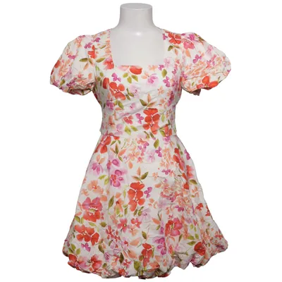 Dress (White, Multicolored) from Jus de Pom Polyester