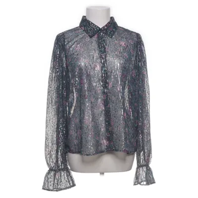 Bluse (ASTRO FLORAL BLOUSE) fra Costes Studio Metallfiber, Polyester