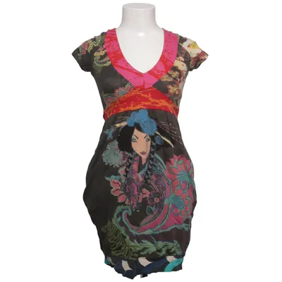Robe (Noir, Multicolore) de Desigual Coton