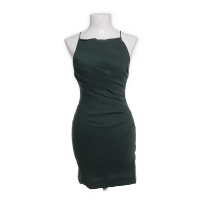 Klänning (Grön) från Zara Elastan, Linne, Polyamid