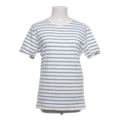 T-shirt (Blå, Vit) från Bläck Bomull, Elastan