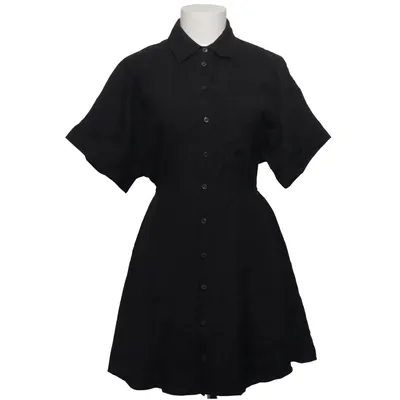 Blousejurk (Zwart) van Zara Lyocell, Polyester