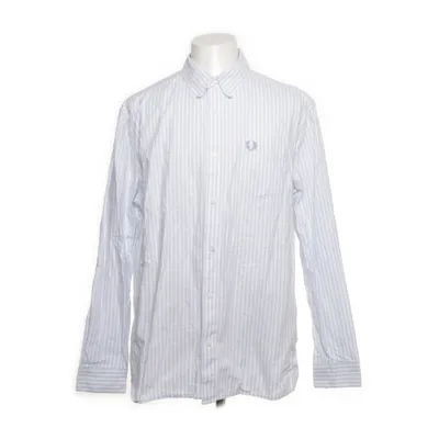 Buttondown-skjorta (Blå, Vit) från Fred Perry Bomull