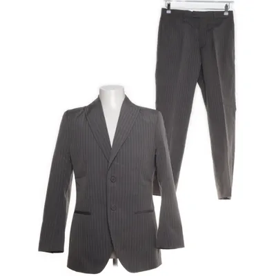 Suit (Gray, Black, White) from Sasch Polyester, Viscose