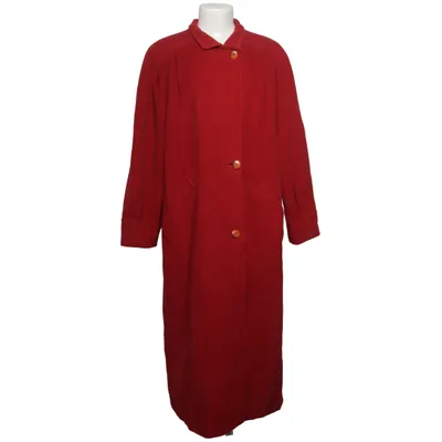 Coat (Red) from Ravens Polyamide, Wool