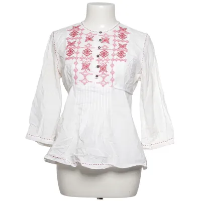 Bluse (Weiß, Rot) von Saint Tropez Baumwolle