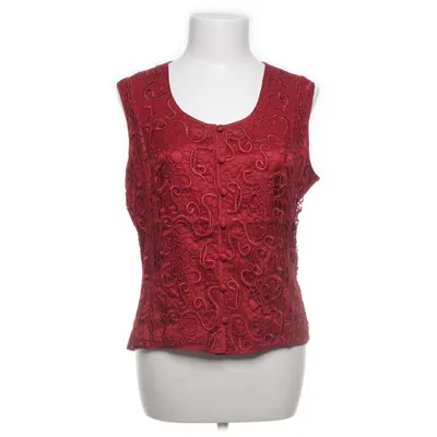 Gilet (Rouge) de Together Acétate, Coton, Élasthane, Viscose