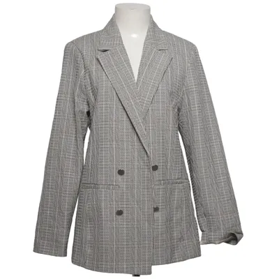 Kavaj (Grå, Vit, Svart) från DeFacto Woman Elastan, Polyester, Viskos