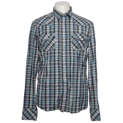 Chemise en flanelle (Bleu, Marron, Blanc) de Marwin Coton