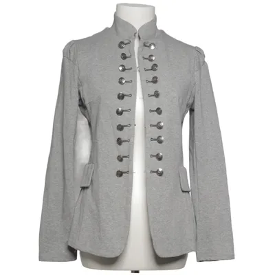 Blazer (Gris) de Chic London Coton, Élasthane