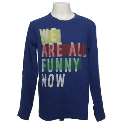 Long sleeve T-shirt (Blue, Multicolored) from United Colors of Benetton Cotton