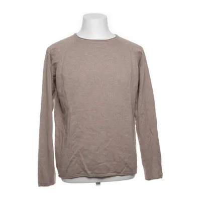 Sweater (Beige) from Solid Cotton, Silk