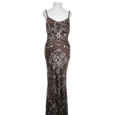 Långklänning (Brun, Vit, Svart) från Sandro