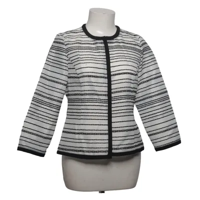 Blazer (Black, White) from Kasper Acrylic, Elastane, Polyamide, Polyester