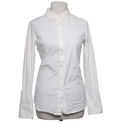 Chemise (Blanc) de Mango Basics Coton, Élasthane