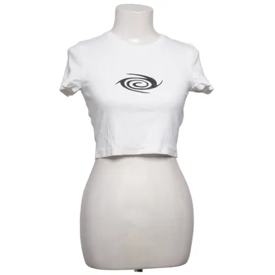 Crop top (Silvana Cropped T-Shirt) från Weekday Elastan, Bomull
