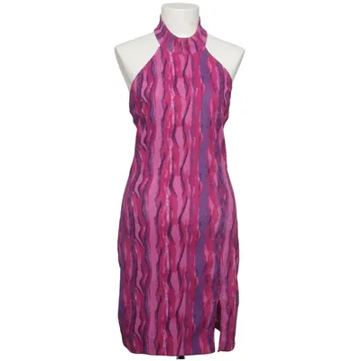 Halterneck dress (Pink, Purple, Multicolored) from Melissa Bentsen x NA-KD Elastane, Polyester