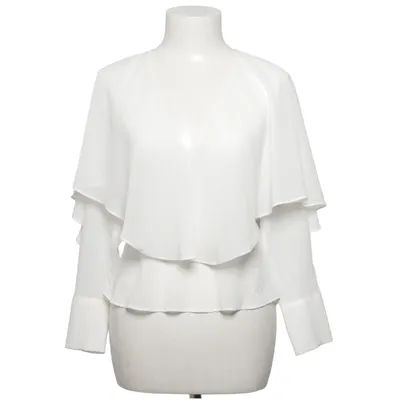 Blus (Vit) från Zara Polyester