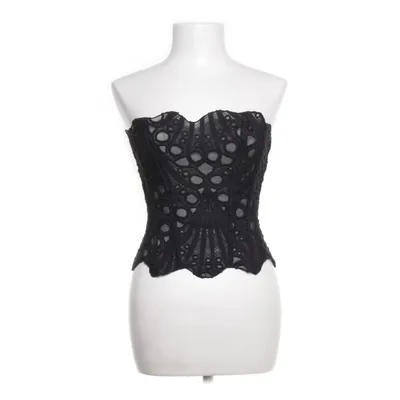 Corset (Black) from PrettyLittleThing Elastane, Polyester