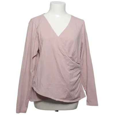Wrap blouse (Pink) from Bondelid Cotton, Elastane