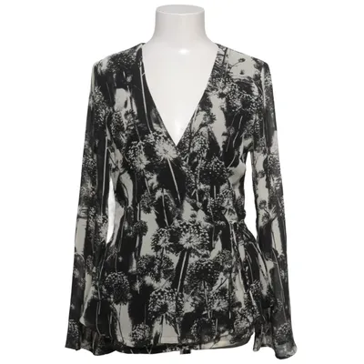 Wickelbluse (Schwarz, Weiß) von Religion Polyester, Viskose