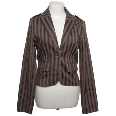 Blazer (Brun) fra Chesley Elastan, Polyester, Viscose