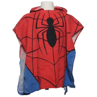 Bath cape (Red, Blue, Multicolored) from Marvel Spiderman Cotton