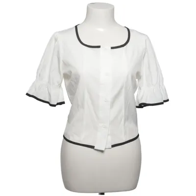 Top (Weiß, Schwarz) von Dazy Elasthan, Polyester