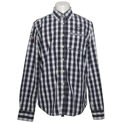 Chemise (Noir, Blanc) de New Zealand Auckland Coton