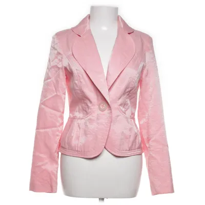 Blazer (Pink) von Moments Baumwolle, Polyurethan