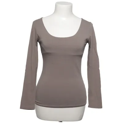T-shirt à manches longues (Gris) de Pronto Moda Coton, Élasthane