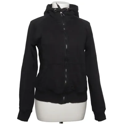 Hoodie (Black) from Stuf Cotton, Polyester