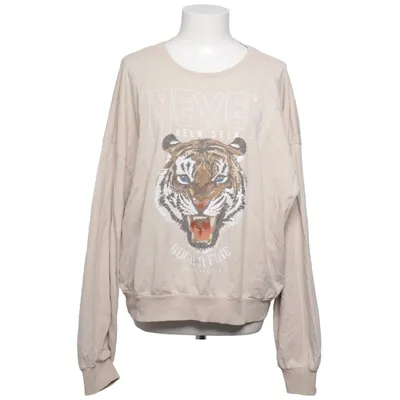 Sweatshirt (Beige) fra Made in italy Bomuld, Elastan