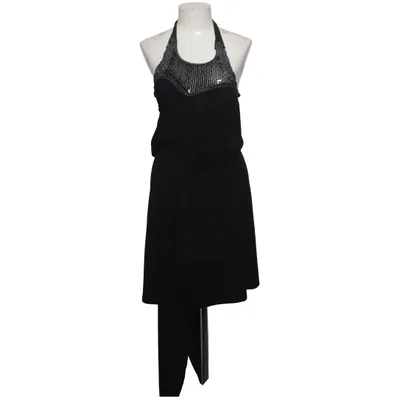 Halternek jurk (Zwart) van Miss Ewing Elastaan, Polyester