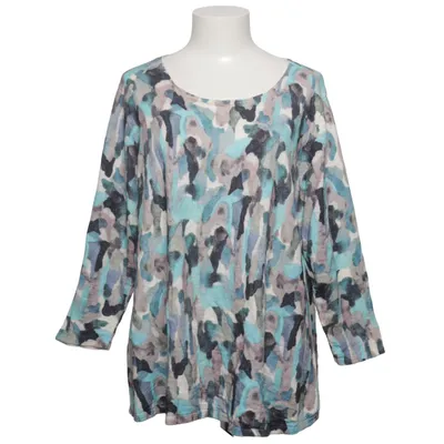 Top (Blue, Multicolored) from Mansted Cotton