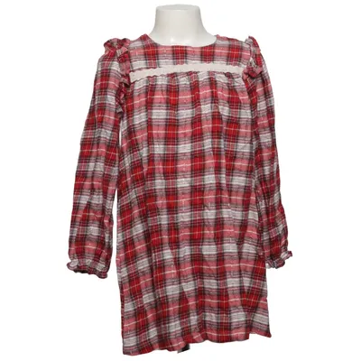 Jurk (Rood, Wit, Zwart) van Girls Wear Katoen
