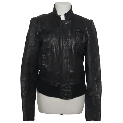Leather jacket (Black) from Resteröds