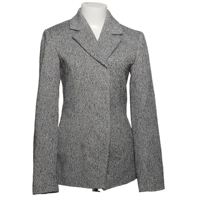 Kavaj (Svart, Vit) från NA-KD Akryl, Bomull, Polyamid, Polyester, Viskos, Ull