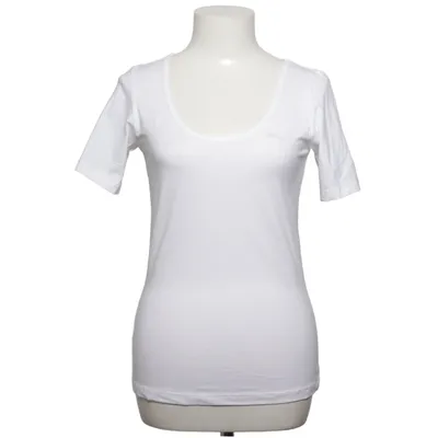 T-shirt (Hvid) fra Bread & Boxers Bomuld, Elastan