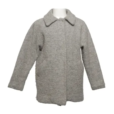 Coat (Gray) from Christina Rohde Acrylic, Wool
