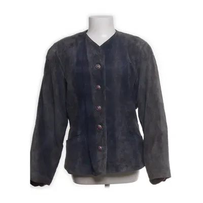 Blazer (Blue, Gray) from Hollies Acetate, Suede, Nylon, Leather