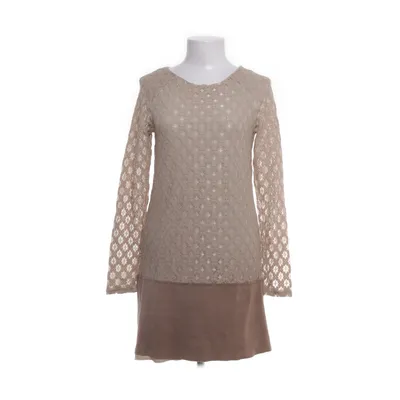 Kjole (Beige) fra Vintage Love Bomuld, Elastan, Polyester