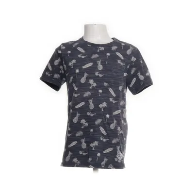 T-shirt (Blauw, Grijs, Wit) van WE Katoen, Polyester