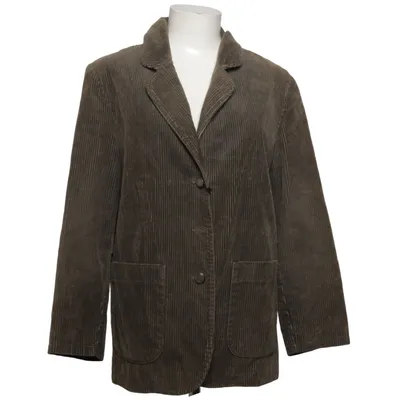 Blazer (Brown) from New Man Cotton, Polyester