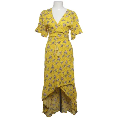 Wrap dress (Yellow, Multicolored) from Stella Morgan Viscose