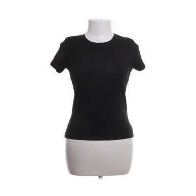 T-shirt (Sort) fra Laura Torelli Bomuld, Elastan